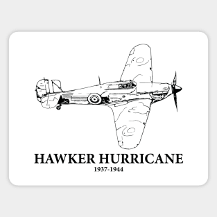 Hawker Hurricane WWII British Fighter Magnet